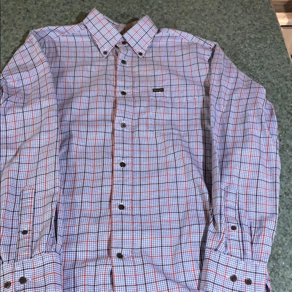 Men’s Medium Multicolored Façonnable Dress Shirt